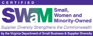 SWAM (Small, Women, and Minority-owned Business) certification logo